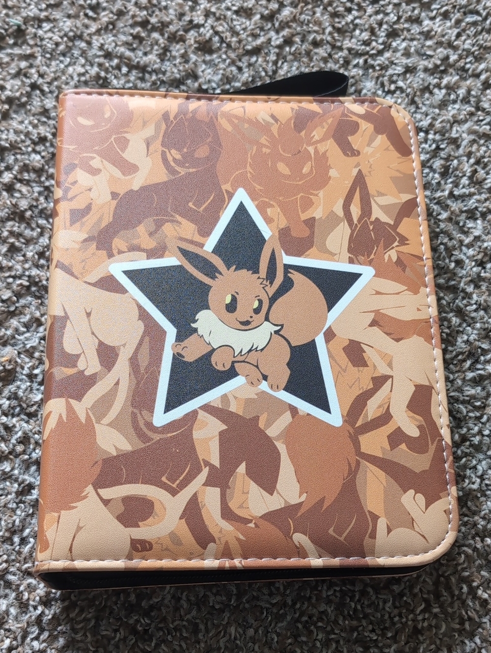 Eevee & Eeveelution Pokemon Card Binder